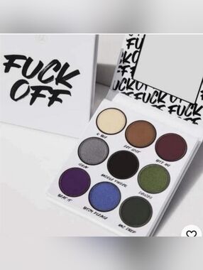 BH Cosmetics "F*** Off" 9 Color Shadow Palette from the SAY IT! Collection